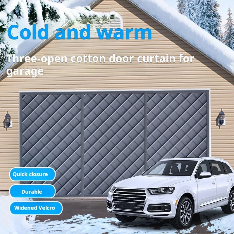 

Insulated garage door curtain, garage cold-proof door, winter insulated garage door curtain, windproof and heat-insulating.