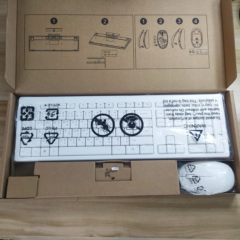 

Thai layout wireless keyboard and mouse combo for HP 510