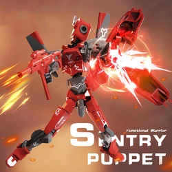 Cool Multiple Styling Mecha Warrior Robot Model 13 Figure Kids Toys Gifts Multi Jointed Movable Action Figuras DIY Assemble Toys