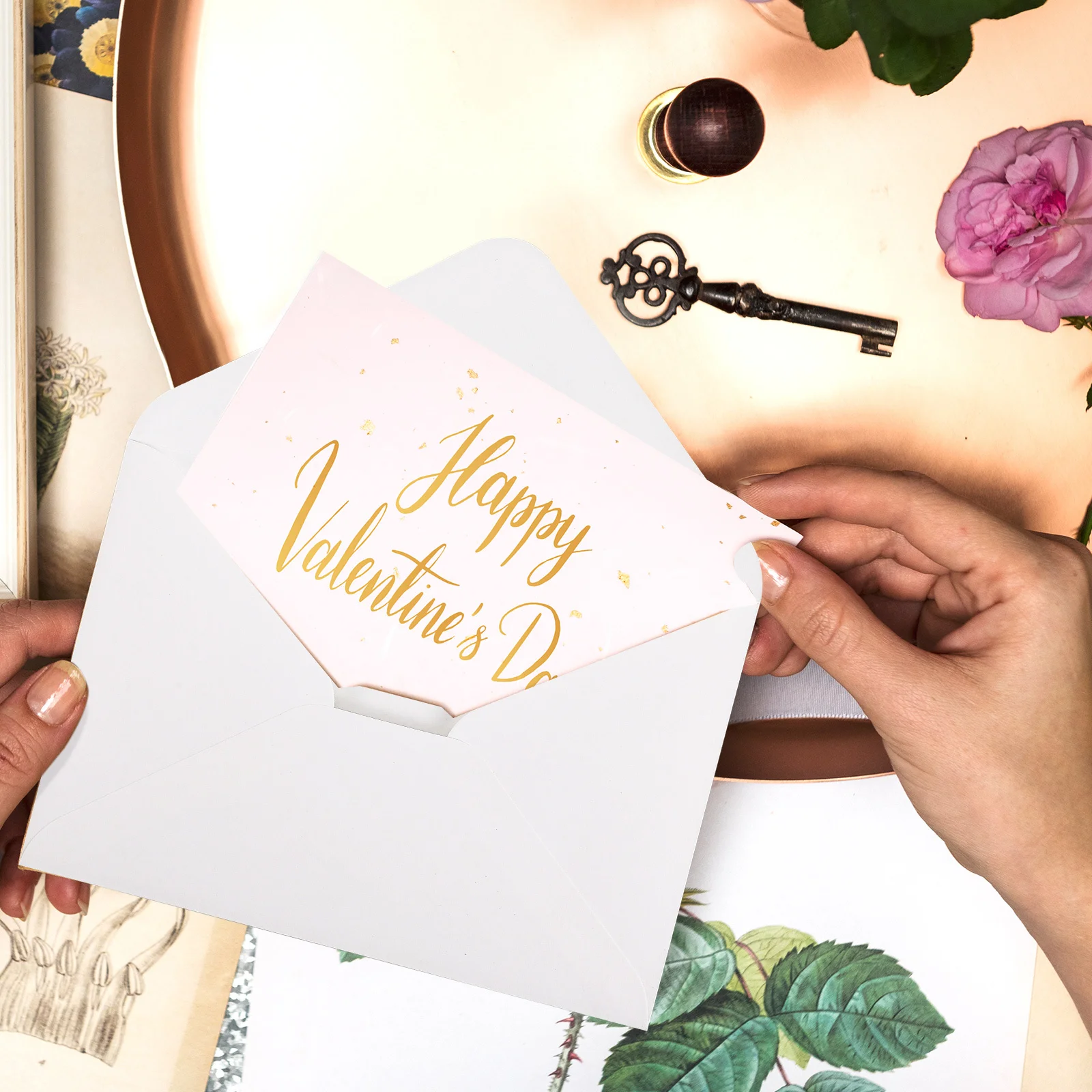 

50 комплектов красочных бумажных конвертов с двойным покрытием, элегантные пустые наборы приглашений для изготовления поздравительных открыток своими руками, скрапбукинга, поделки