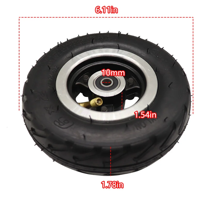 6X2 Inflation Tire Wheel Use 6\