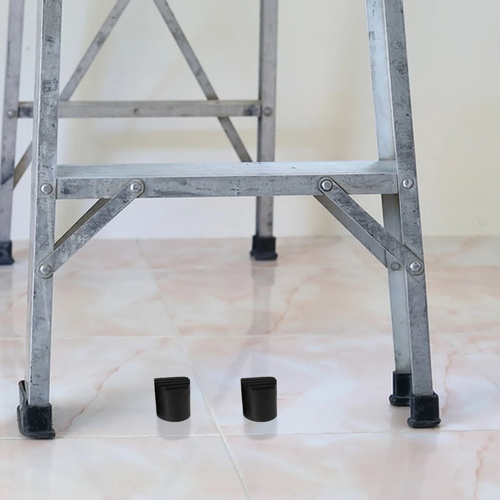 

4 Pcs Anti-slip Foot Rubber Ladder Accessories Extension End Caps Antislip Pads for Parts Covers Anti-skid Stop Mat Feet