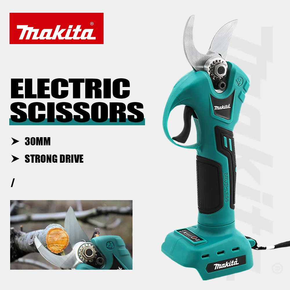 

Аккумуляторные профессиональные ножницы-секаторы Makita 18В для электриков, беспроводные дрели, садовый секатор