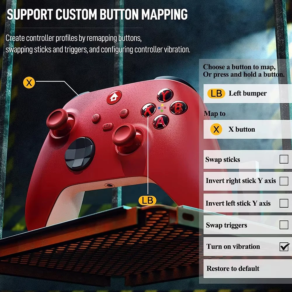 Wireless Controlller For Xbox One ,Xbox Seris S/X Pc 2.4G Gamepads With Six Axis/Dual Vibra/Hall Effect Pc Joystick consolas