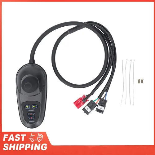 Controlador de palanca de mando para silla de ruedas eléctrica, amplia compatibilidad, 50A, 24V CC, respuesta rápida, controlador de palanca de mando para silla de ruedas para Robot