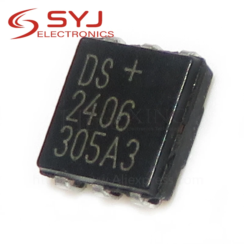 10pcs/lot DS2406P DS2406 QFN-6 In Stock