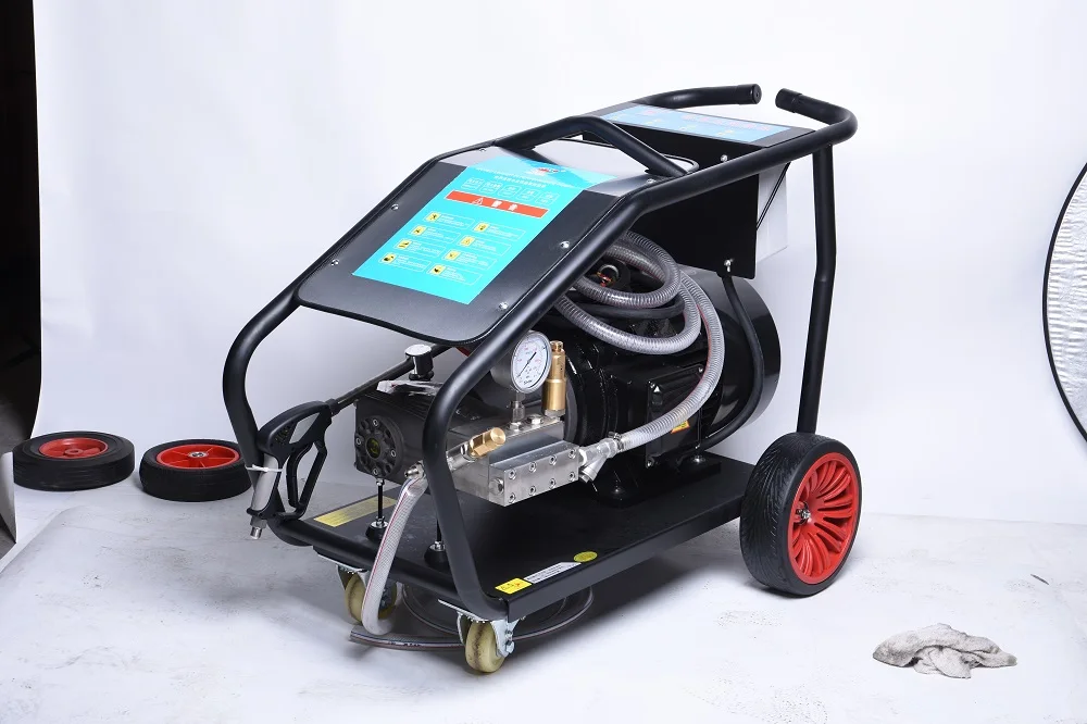 Limpiador eléctrico de alta presión de 30kW y 700bar, máquina de limpieza y lavado de coches con energía eléctrica a la venta