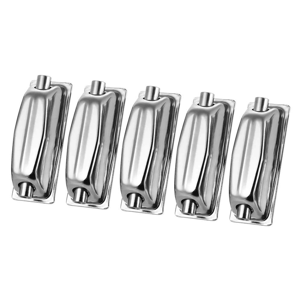 

5pcs/Pack Double-end Rectangular Snare Drum Lug Claw Hooks Ear Drum Set Parts Accessories Replacement
