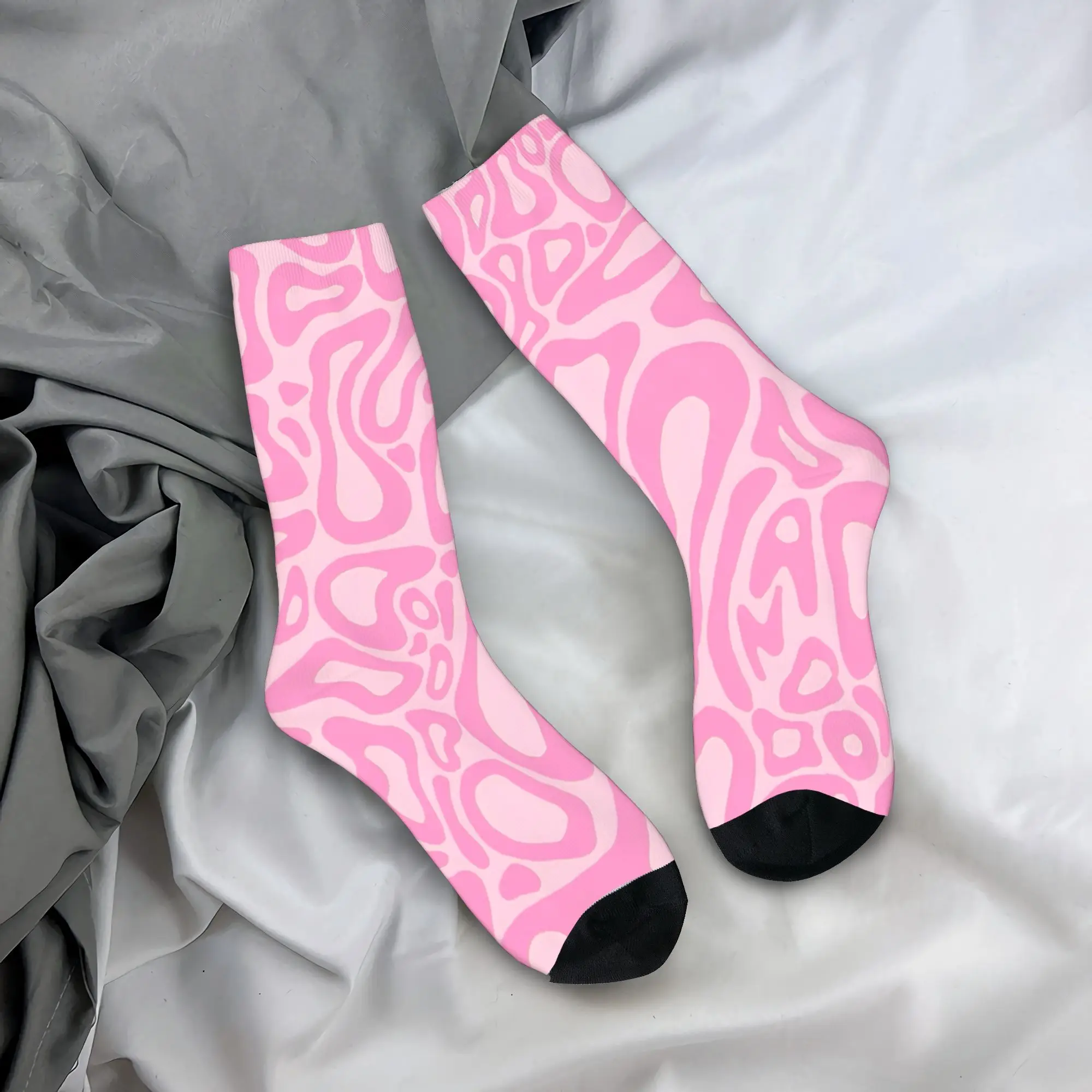 Motorcycle Racing Socks Autumn L-Landos Stockings Funny Unisex Men Medium Soft Socks Graphic Running Anti Skid Socks