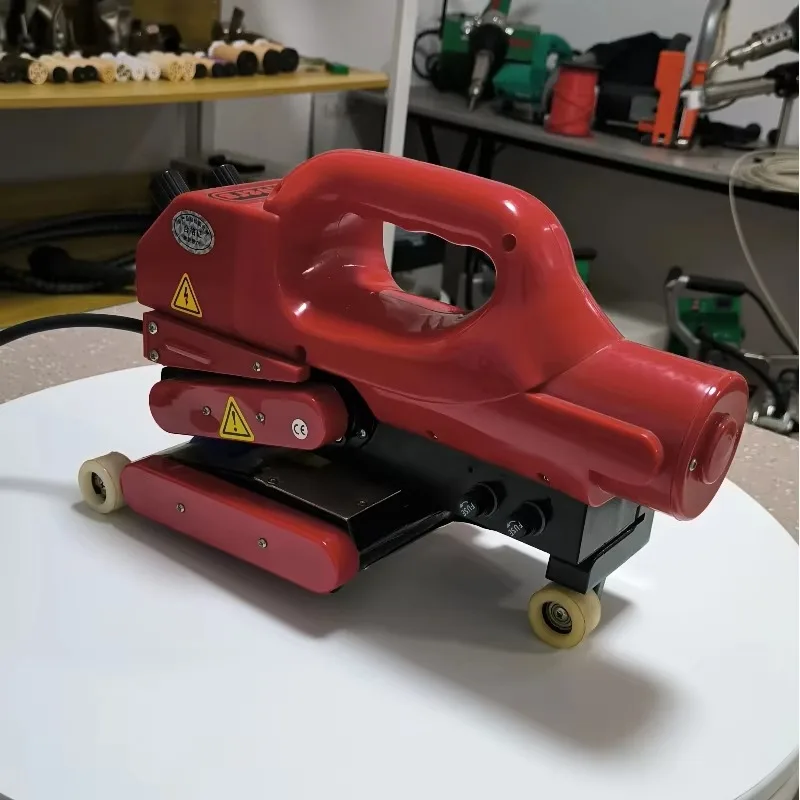 800w 220v de alta qualidade thermo fusão hdpe geomembrana lagoa forro cunha máquina solda ST-800 para soldagem hdpe ldpe eva