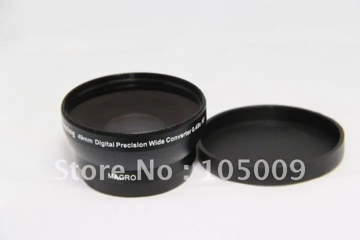 0.45x 49mm Wide Angle with Macro Conversion LENS for 49 mm DSLR/SLR Digital Camera