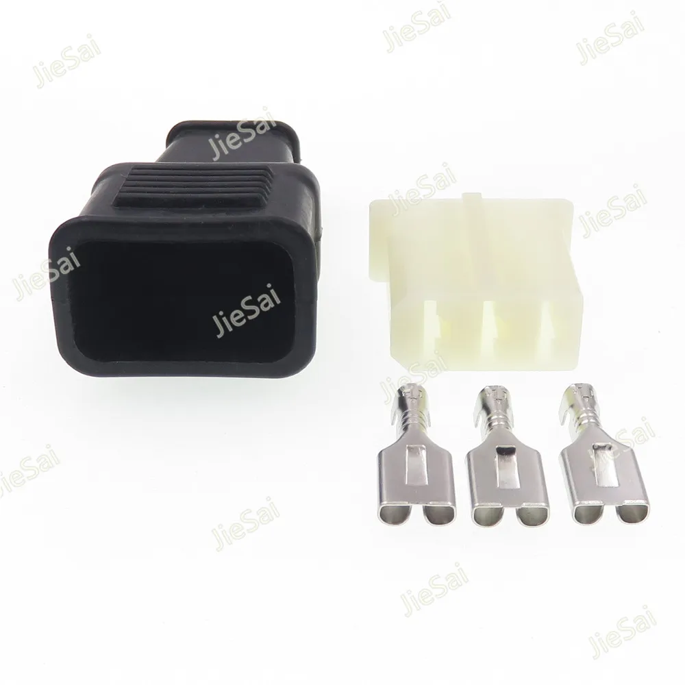 3 Pin 893906231 893 906 231 Automotive Electrical Harness Connector Plug For VW
