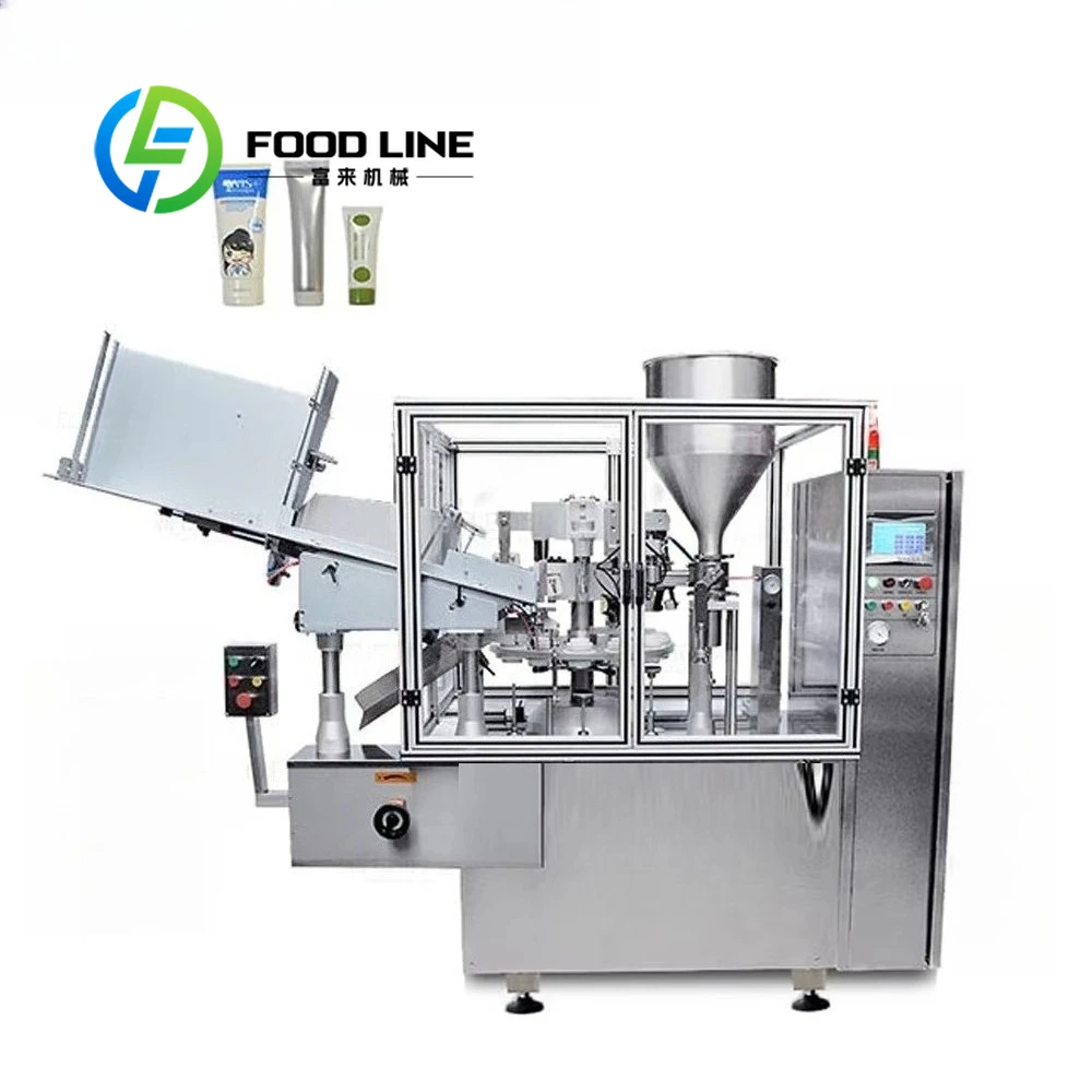 Automatic Toothpaste Filling Machine Soft Plastic Tube Aluminum Cosmetic Cream Tube Filling and Sealing Machine
