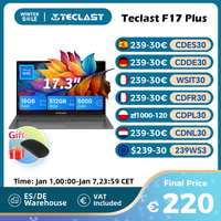 Teclast F17Plus 17.3 inch Laptop Intel N95 16GB RAM 512GB SSD Windows 11 Notebook 180° Flip Computer Backlit Keyboard mini-HDMI