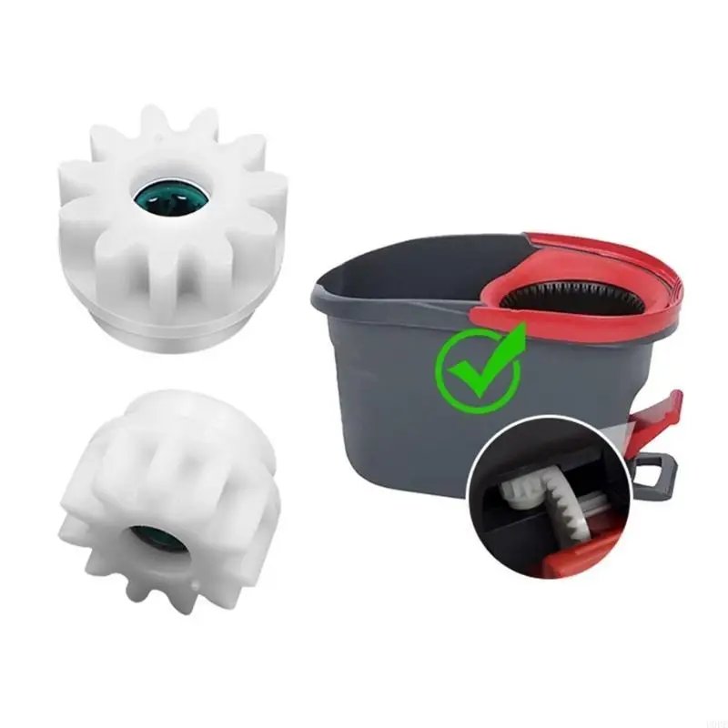 2 قطع الدوران ممسحة البديل ترس موب دلال دلال طريقة واحدة تحمل صراخ من أجل Ocedar Easywring شطف تنظيف