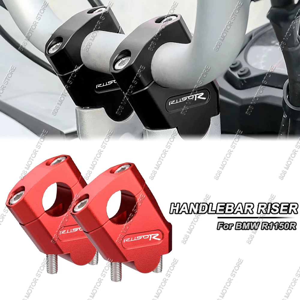 For BMW R1150R r1150r Motorcycle Handlebar Riser Bar Mount Handle Clamp Better Upright Position