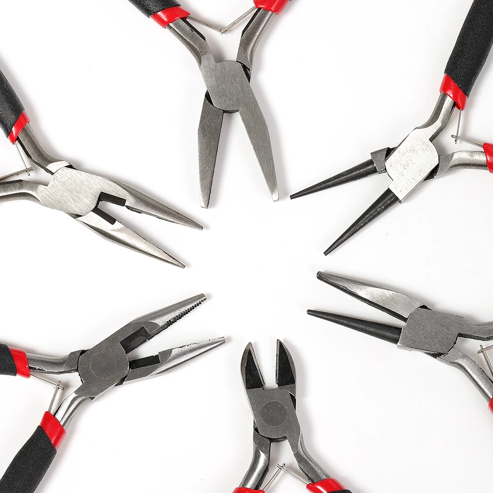 

Клещи для ювелирных изделий, инструмент, оборудование, длинные модные плоскогубцы, 12,9 см, для аксессуаров, сделанных своими руками