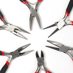 Jewelry Pliers Tool Equipment Long Needle Nose Pliers For DIY Accessory Cut Metal Chain Jewelry Making (with teeth) DIY Tools