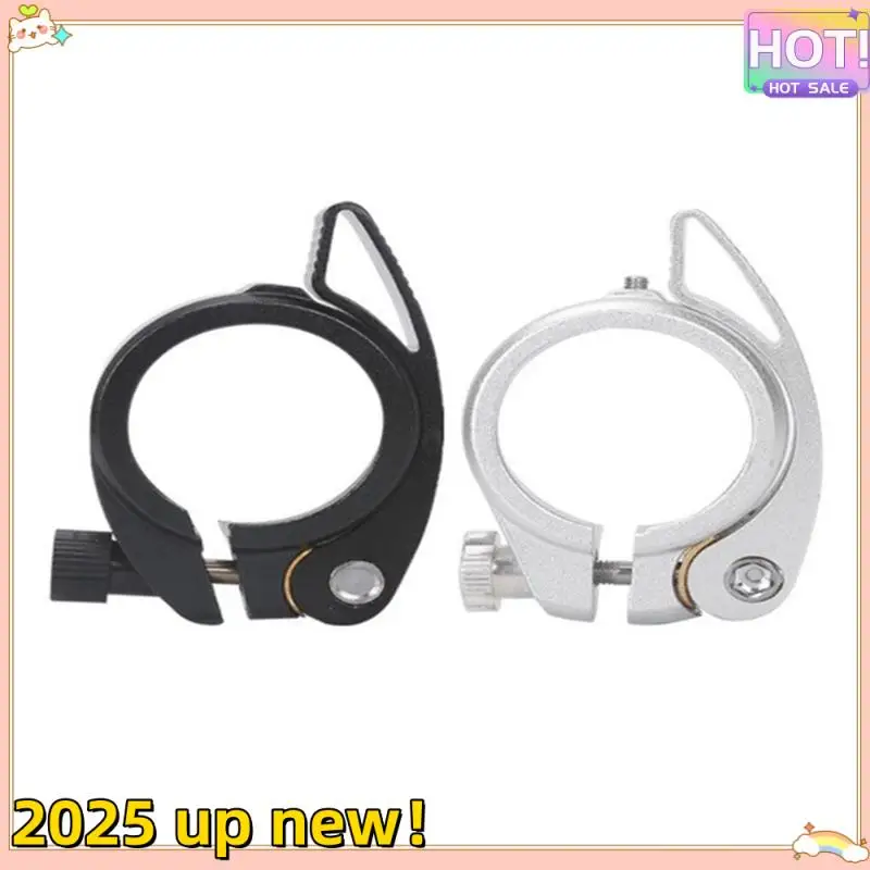 

Classy-2Pcs Folding Bicycle Seat Pipe Clamp With Quick Release Lever On Behalf Is Suitable Sp8 Pipe Clamp