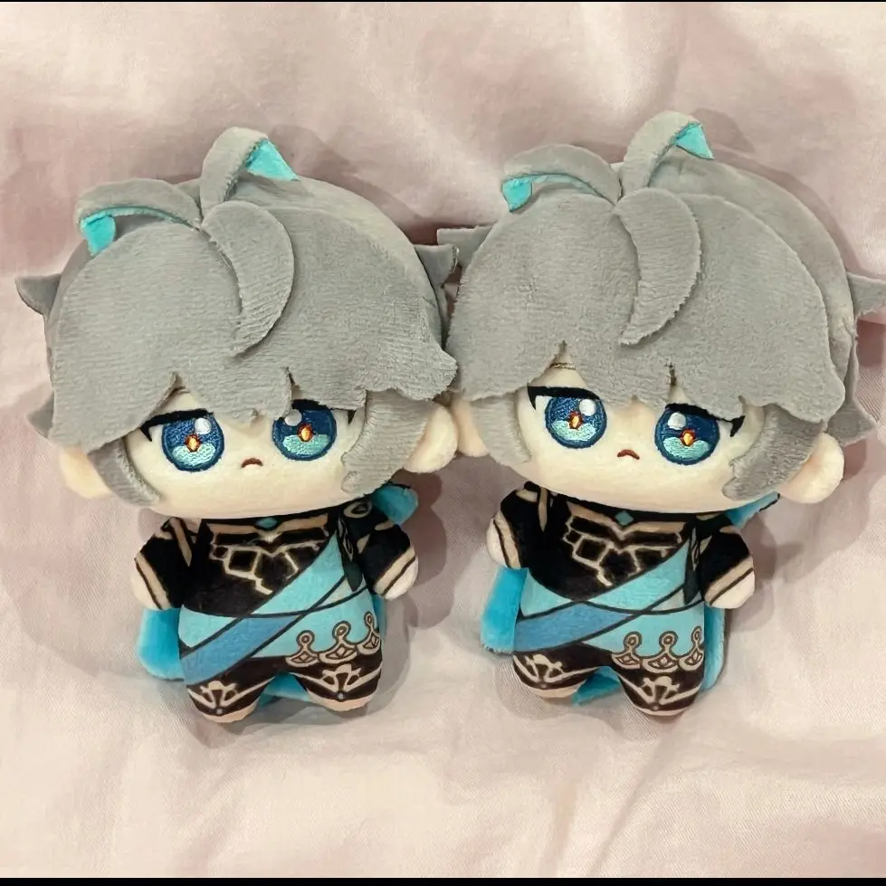 10cm Anime Genshin Impact Alhaitham Plushie Stuffed Doll Alhaitham Cosplay Plush Doll Toys Pendants Keychain Holiday Xmas Gifts - view 4