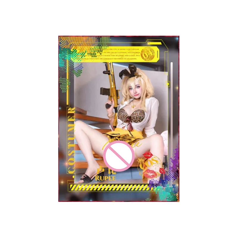 Goddess Card Cos Series Kitagawa Marin Ram Rem Anime Bronzing Game Collection Flash Card Cartoon Board Game Toys Christmas Gift