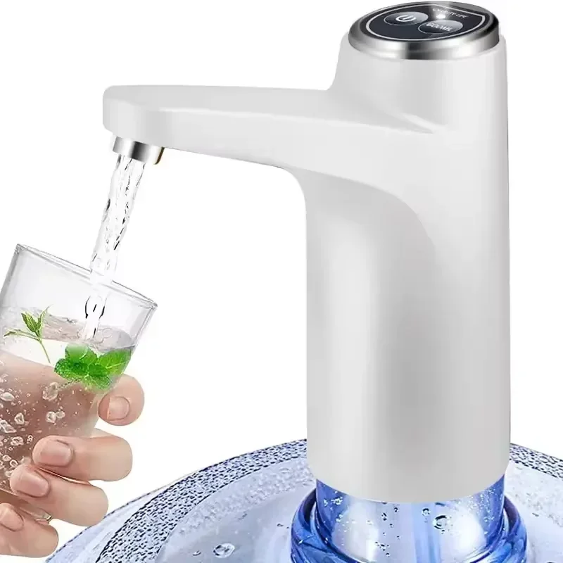 

Automatic Water Press Household Barreled Water Electric Pump USB Rechargeable Mineral Water Pump Portable Dispenser