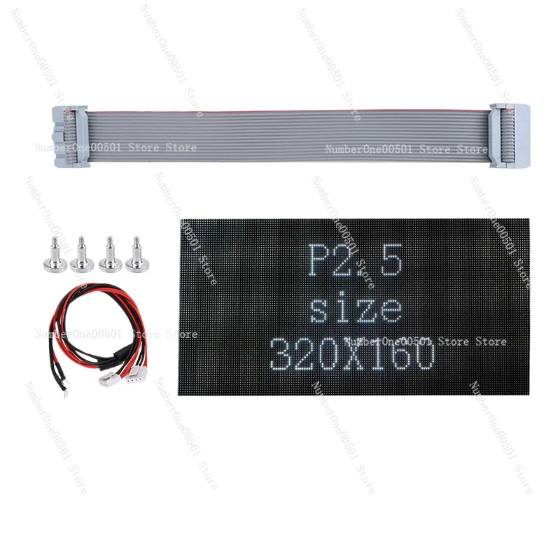 LED Full-Color Module Digital Billboard 320 X160mm Matrix P2.5 Indoor Led Waterproof Display Screen