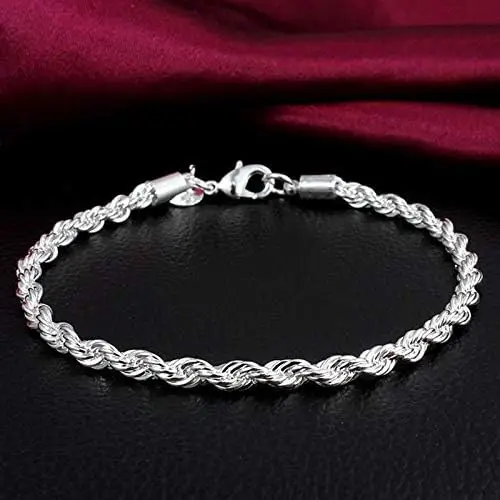 Compact Twist Rope Bracelet for Couples at Work, Space-Saving for Home and Travel