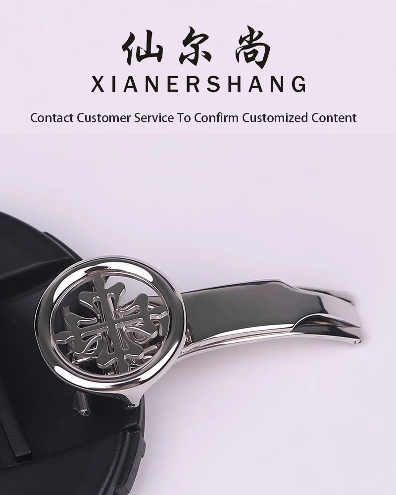 XIANERSHANG Couple Custom P-ATEK P-HILIPPE Original Style Watch Clasp 18MM 16MM Belt Buckle 316L Stainless Steel Folding Buckle