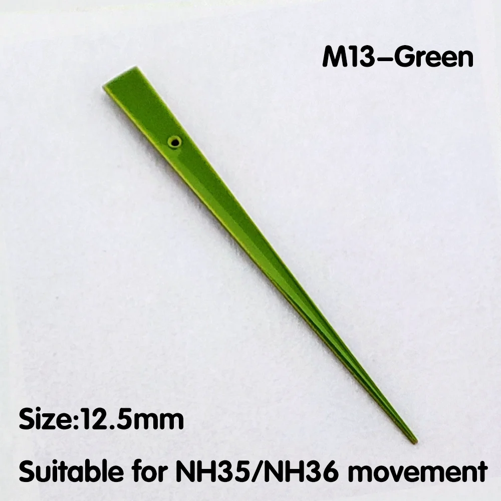 NH35 الأيدي ورقة شكل الأيدي ووتش اليد الثانية ووتش أجزاء استبدال أجزاء NH35 مشاهدة اليد الثانية