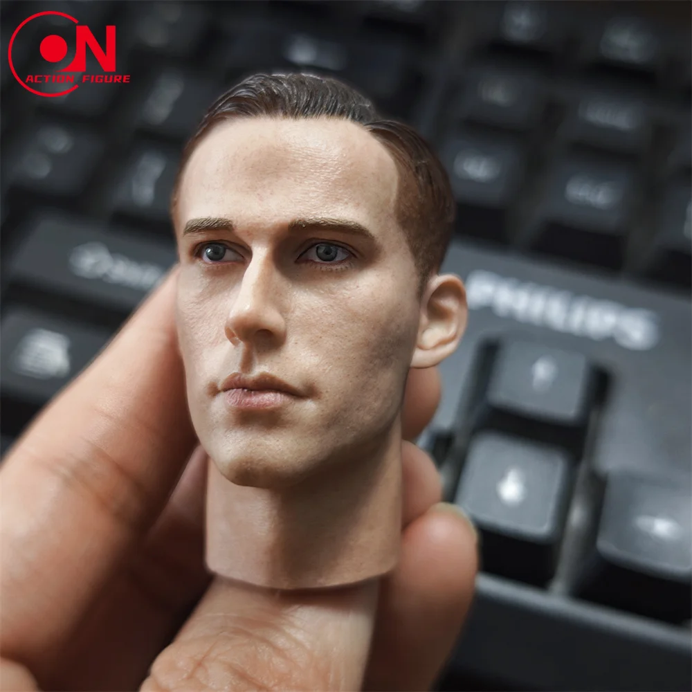 1/6 スケールドイツ名誉警備隊アーロンヘッドスカルプト彫刻モデルフィット 12 インチ男性兵士アクションフィギュアボディ人形