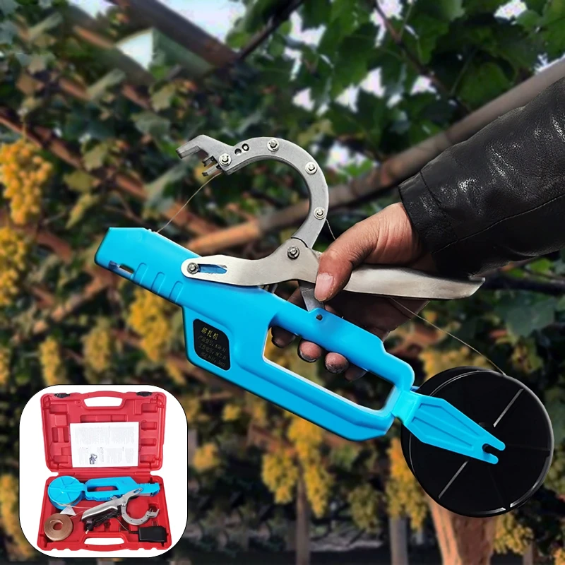 

New Garden Tool Plant Tying Tapetool Tapener Machine Branch Electric Tying Machine Tools for Vegetable Plant Pruning Tool Set