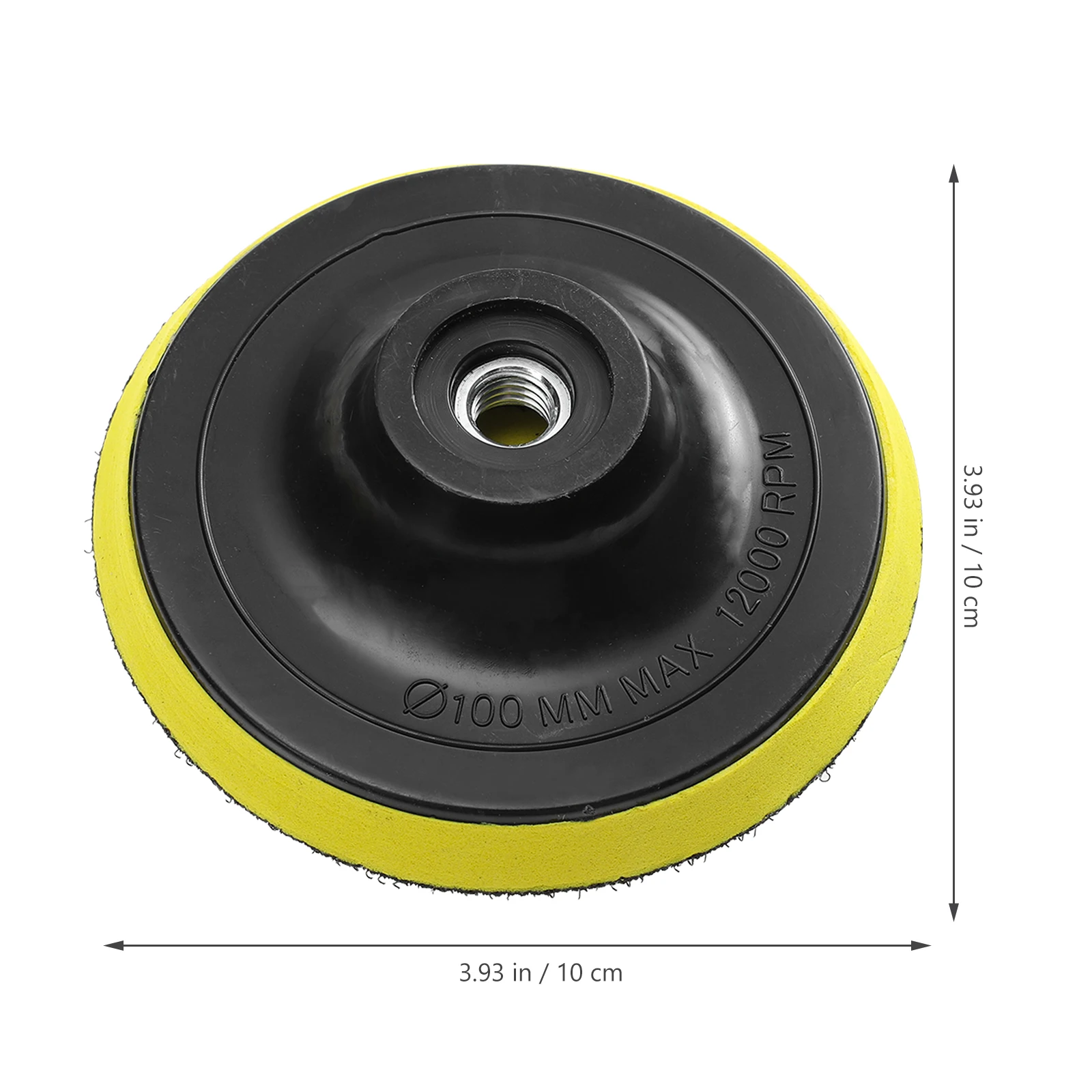 

10 Pcs Sticky Disk Abs Backing Safe Paint Polishing Pads Machine Grinding Disc Sponge Hook Loop Angle Grinder Pad Car Detail