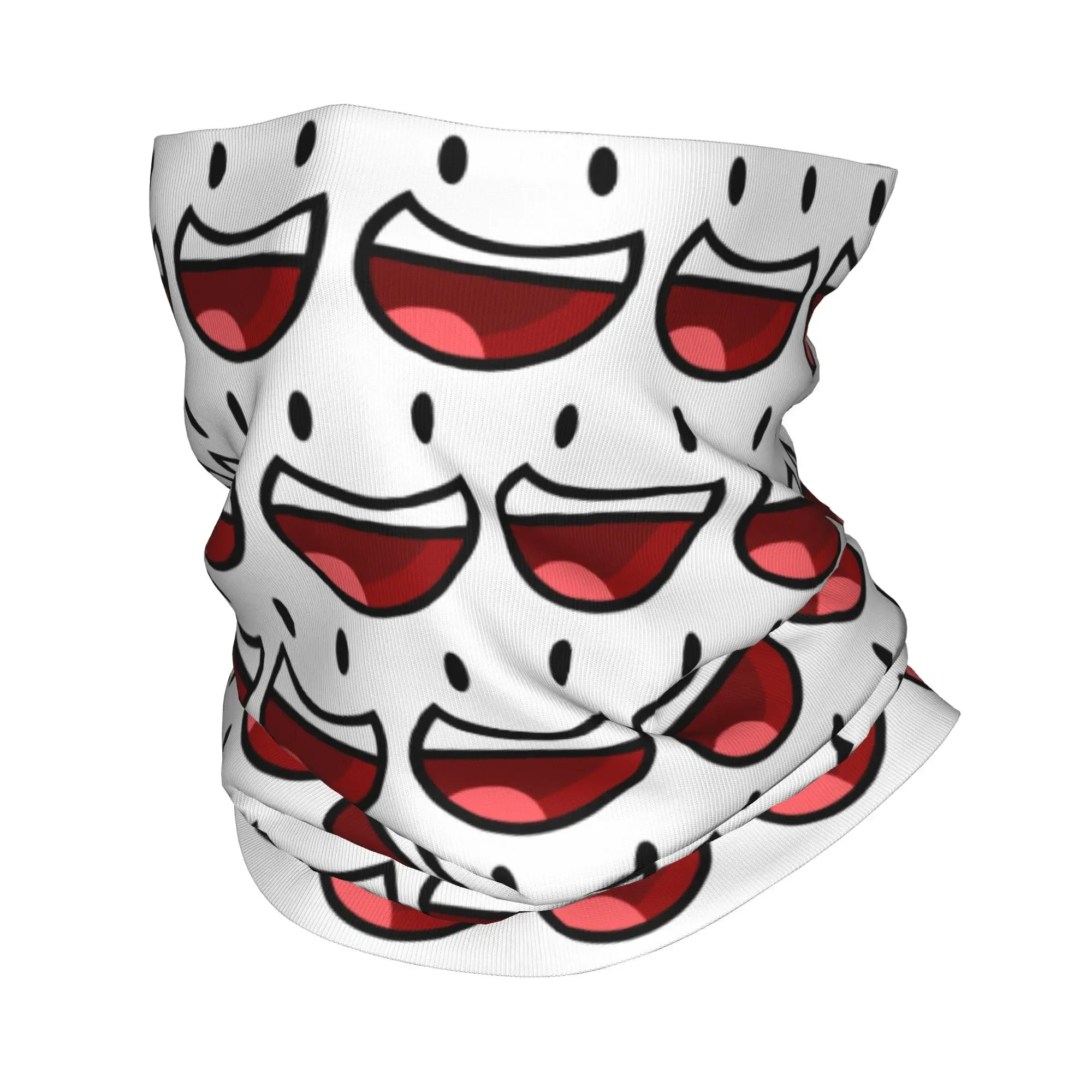 

BFDI бандана с большим смайликом на шею, шарф с принтом, многофункциональная маска для лица для верховой езды для мужчин, женщин, взрослых, ветрозащитная