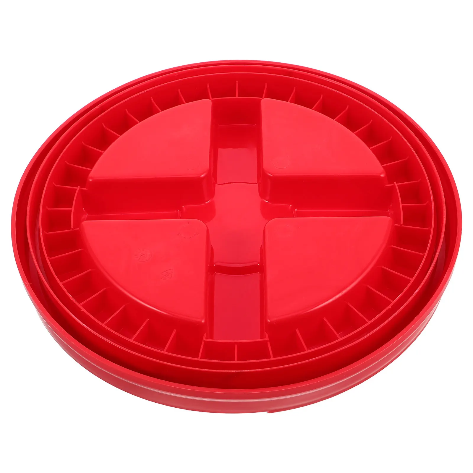 Robust Car Wash Bucket Lid Extra-Thick Plastic Construction for Gallon Jugs Secure Sealing Convenient Access Reusable Water