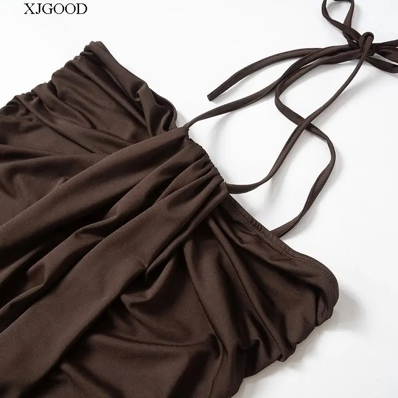 Abiti aderenti Donna rosa caldo Una spalla Orlo asimmetrico Drappeggiato sul lato increspato Elegante ricevimento di cocktail Cena per ospiti di nozze