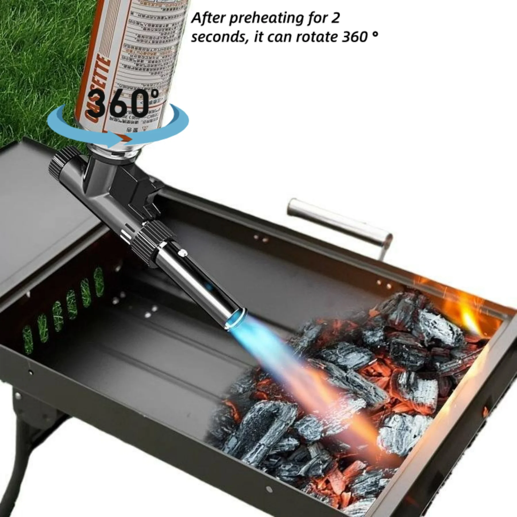 Butane Torch ABS Material Soft - Camping Cooking Materials recension och pris