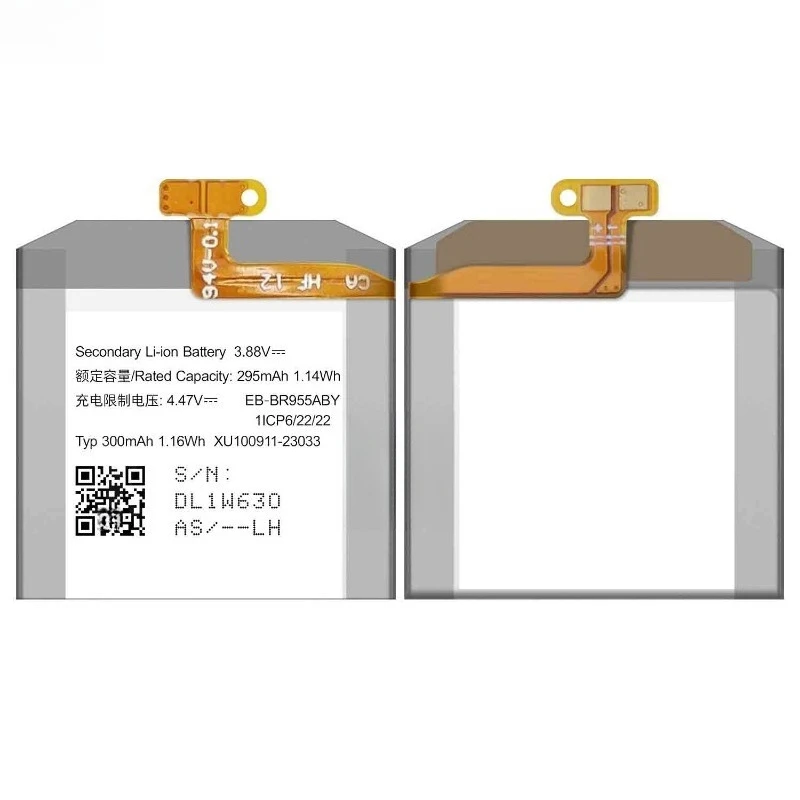 EB-BR955ABY High Quality Watch Battery 3.88V 300mAh For Samsung Galaxy Watch 6 Classic (42mm) SM-R950 R955 Replacement Battery