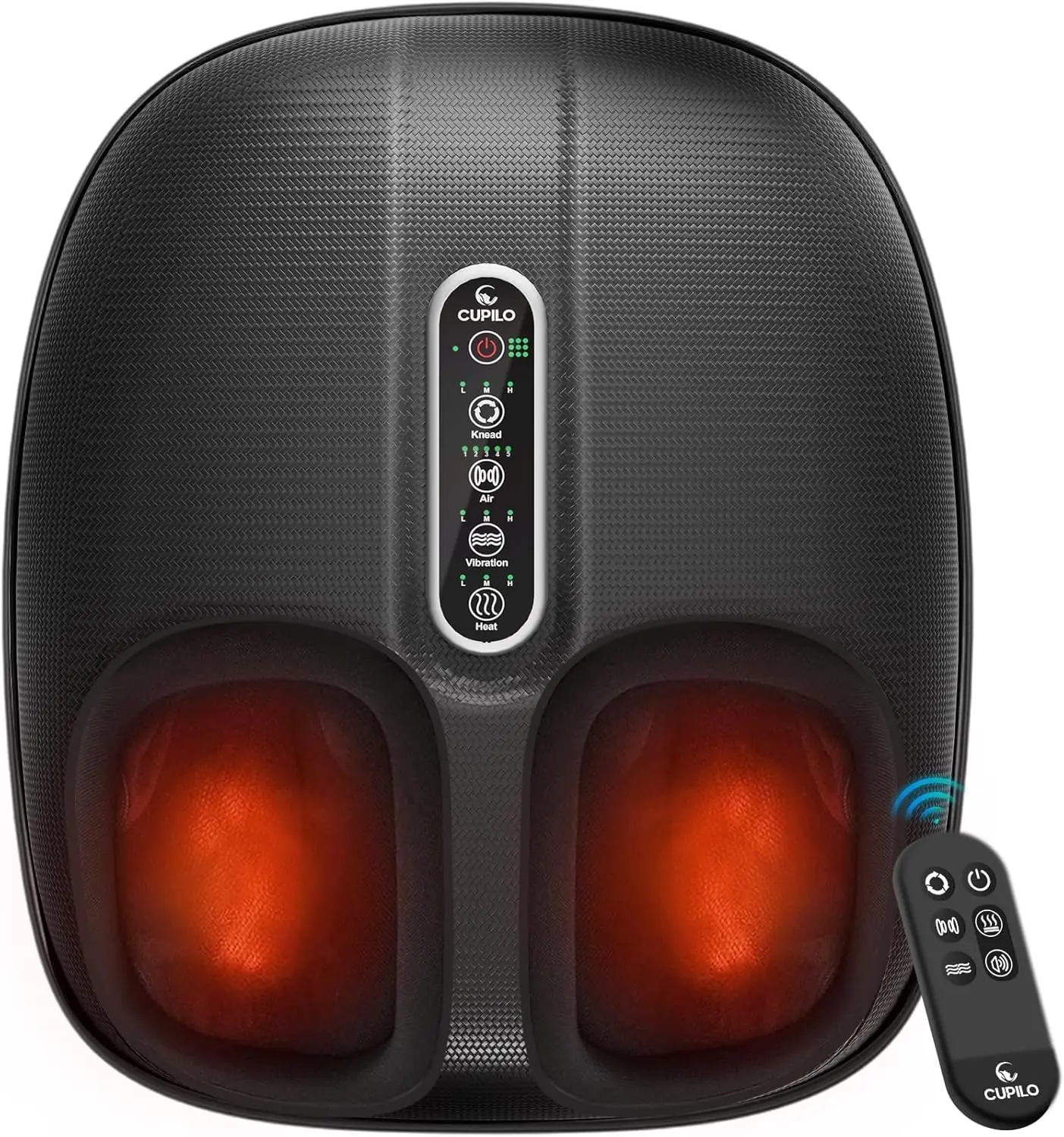 

Heated Shiatsu Foot Massager with Remote, Deep Kneading for Neuropathy Relief, Ideal Gift