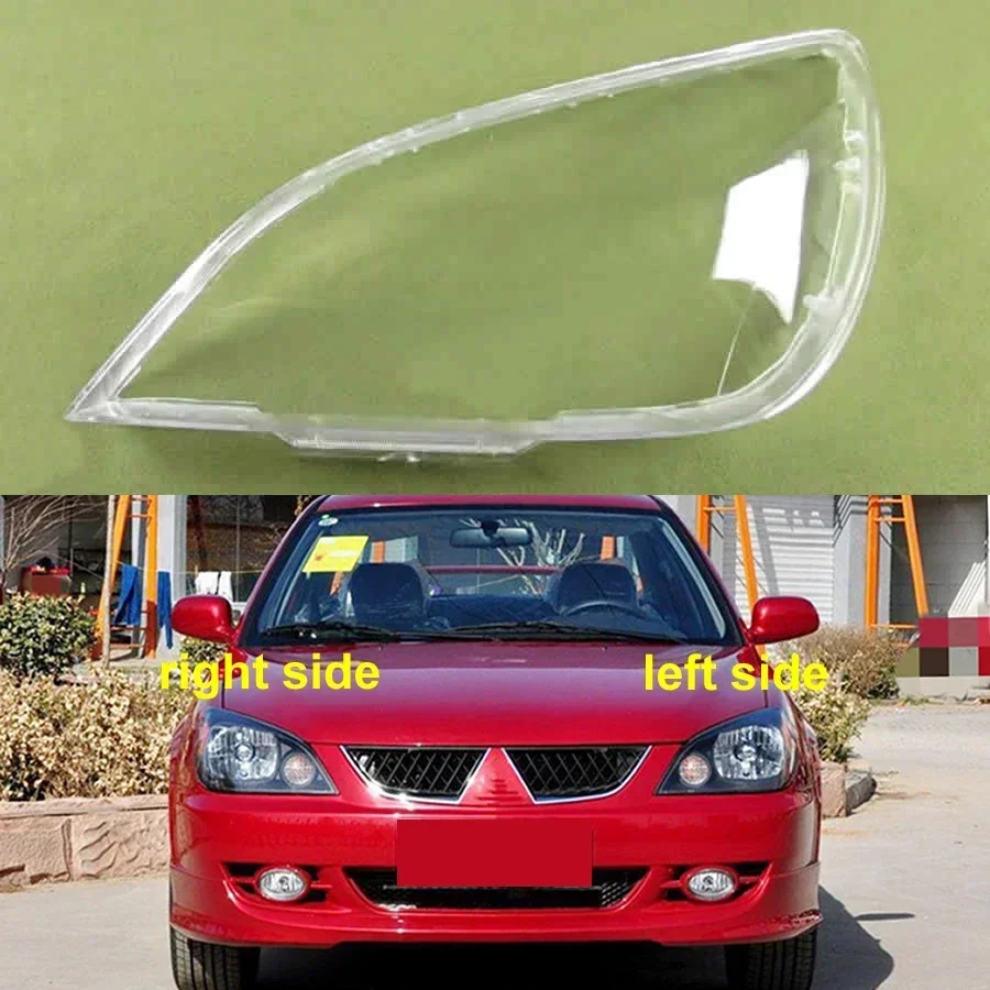 

For Mitsubishi Lancer 2007 2008 2009 2010 2011 Headlight Cover Transparent Lampshade Case Headlamp Shell Lens Plexiglass