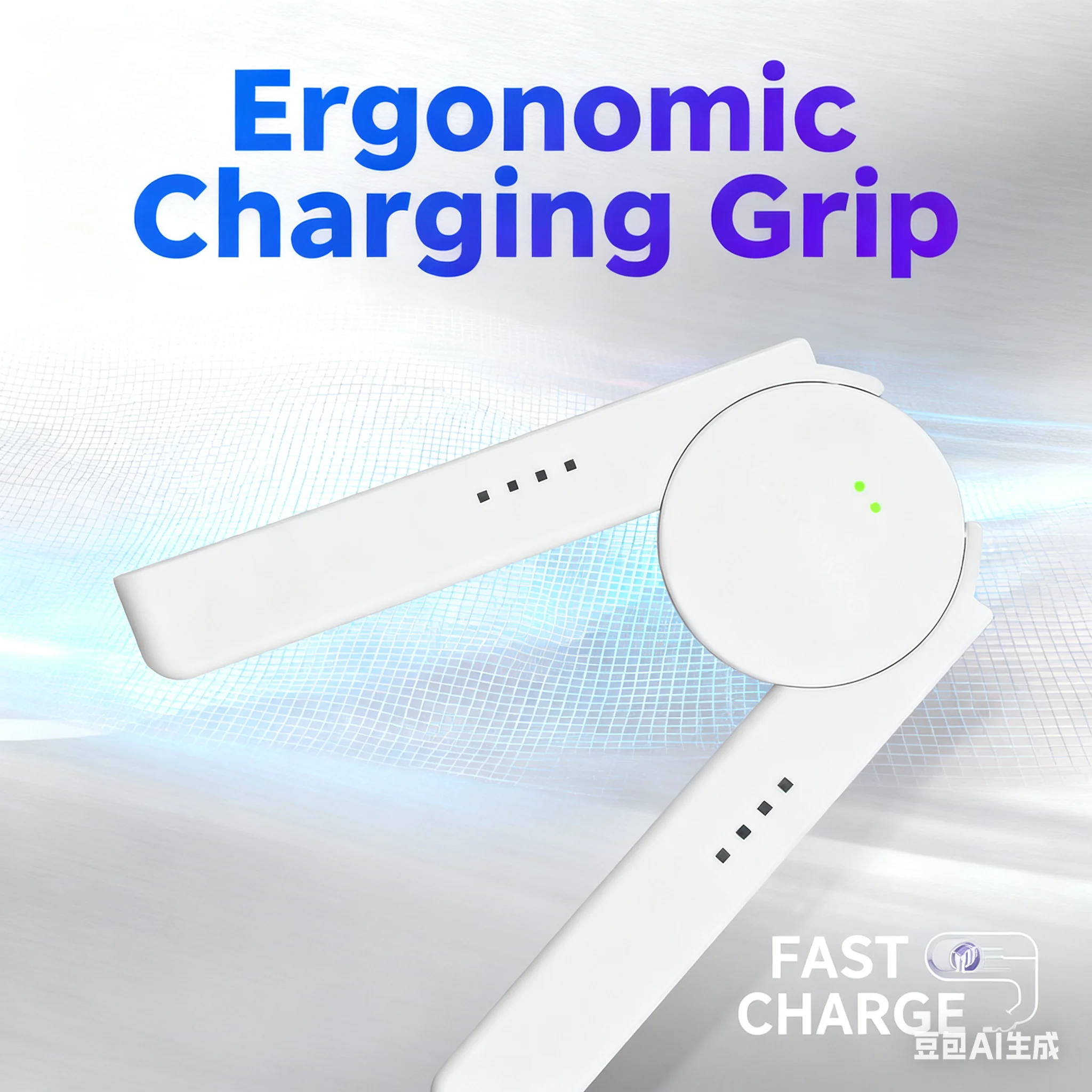 Для MOBAPAD M6S Регулируемая зарядная ручка для Switch Joy-Cons — портативный держатель, светодиодный индикатор, совместимый с геймпадом