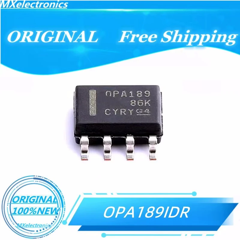 5-50 قطعة/الوحدة NEW100% OPA189IDR OPA189ID SOP-8 OPA189 CMOS الدقة مضخم التشغيل