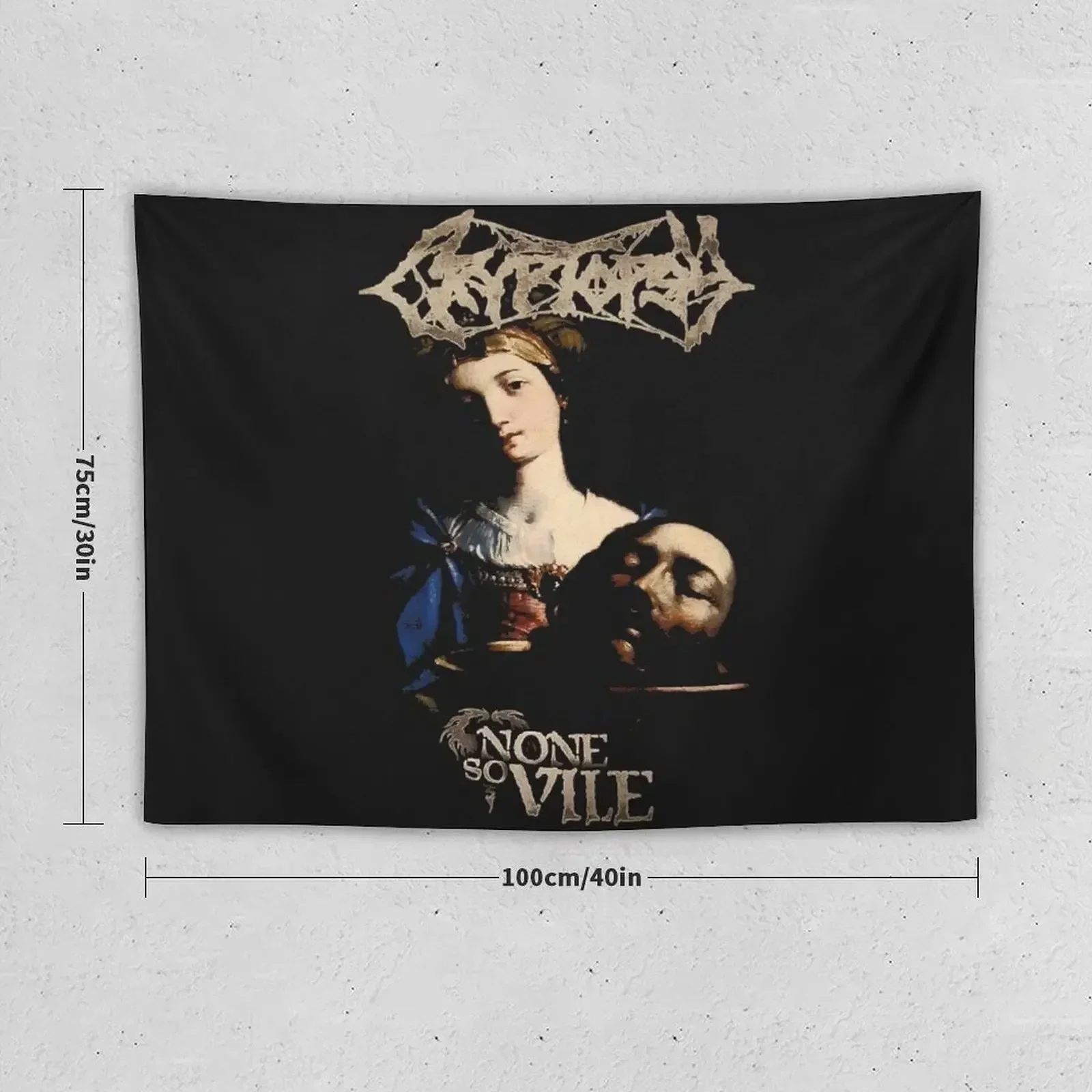 CRYPTOPSY Essential T-Shirt Tapestry Wall Art Aesthetics For Room Tapestry