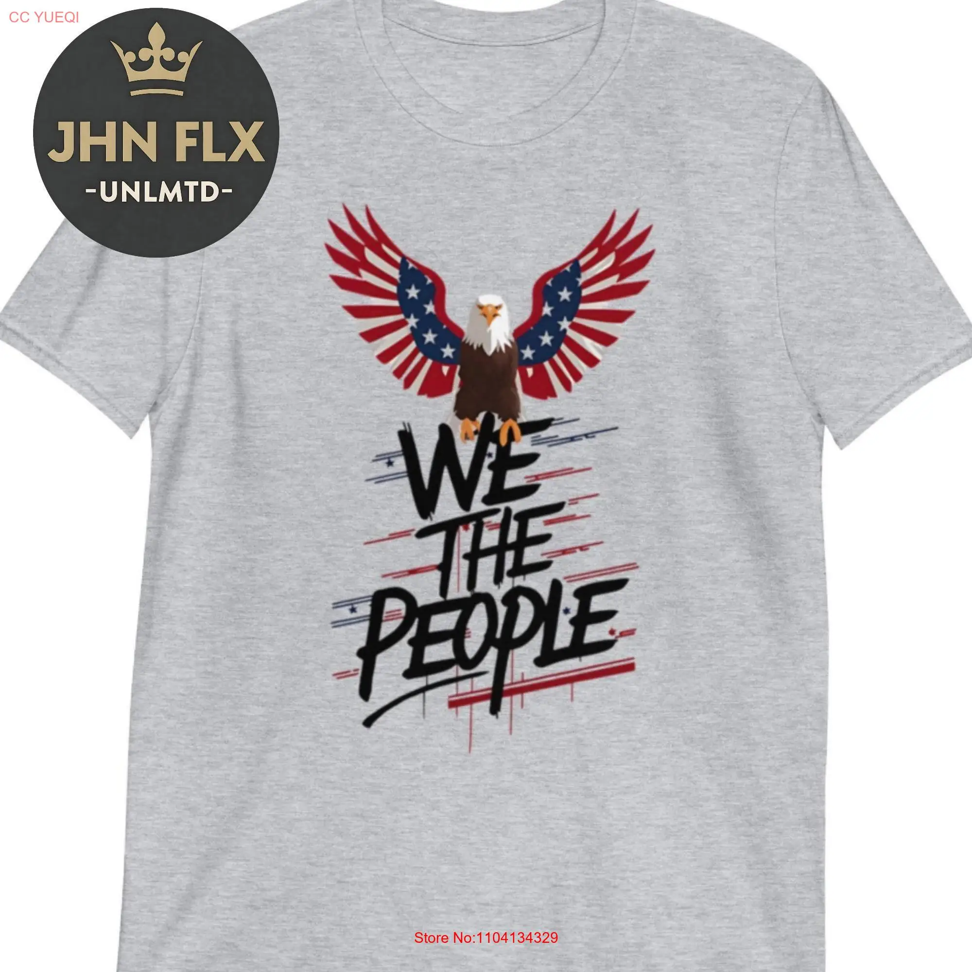 We The People John Felix Original T Shirt long or short sleeves