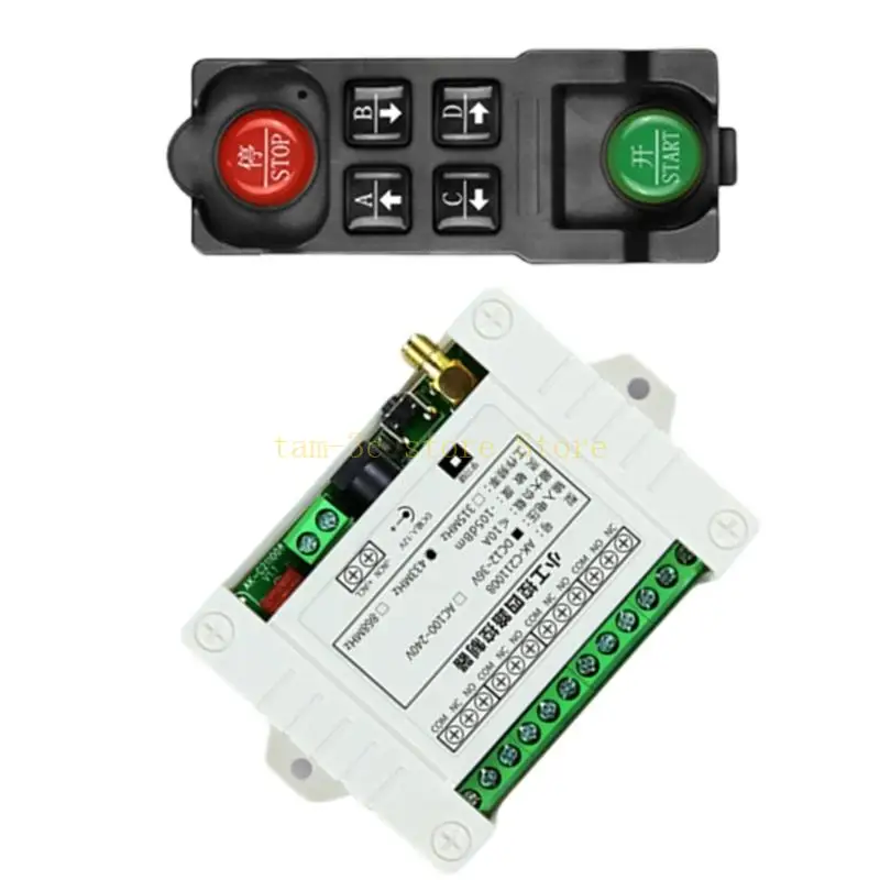 Bộ điều khiển từ xa 4 kênh 433 MHz cho Cổng thu gọn cửa gara điện D0UA