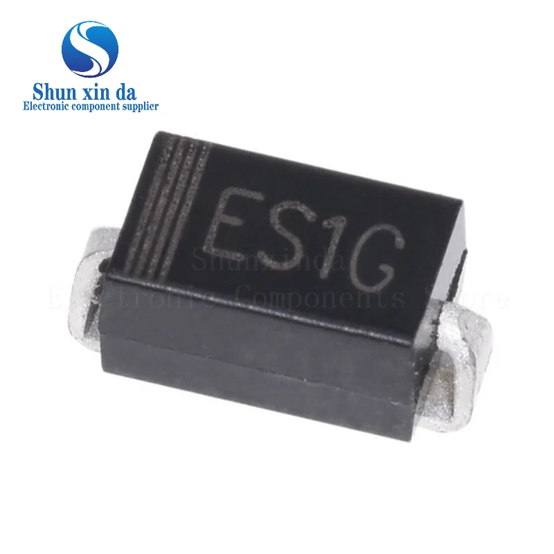 2000PCS ES1D ES1G ES1J ES1M ES2D ES2G ES2J ES2M SMA DO-214AC 1A 200V 400V 600V 1000V SMD Diodes Superfast Recovery Rectifier