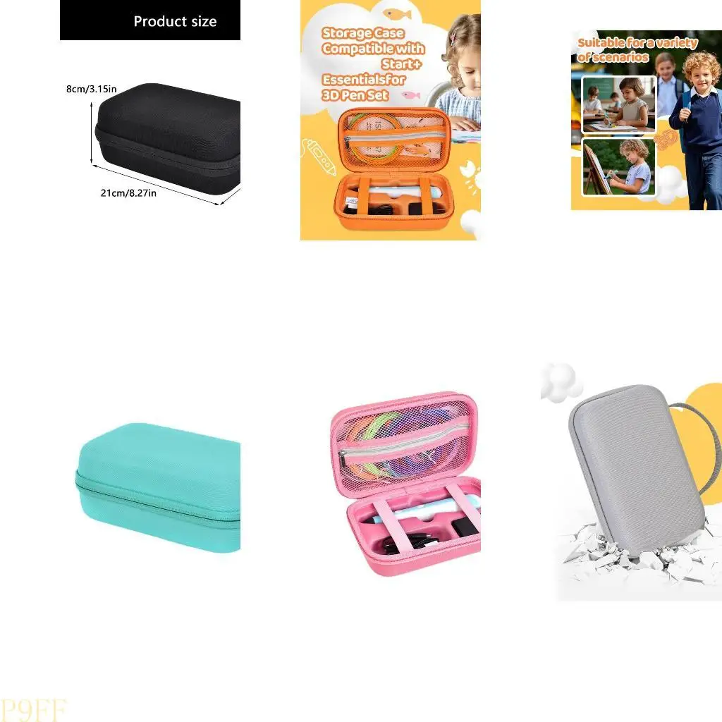 

CS1W Portable Case -ручки Организаторы для хранения ручек для Scrib3d P1 Travel School