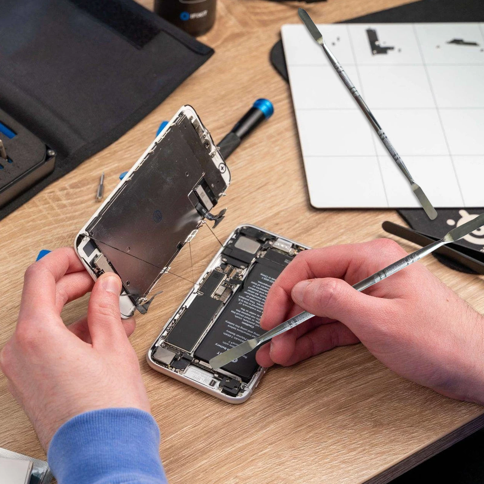 3pcs Mini Metal Crowbar Prying Opening Repair Tool Multipurpose Home Appliance Disassemble Tool Spudger Mobile phone Repair Tool