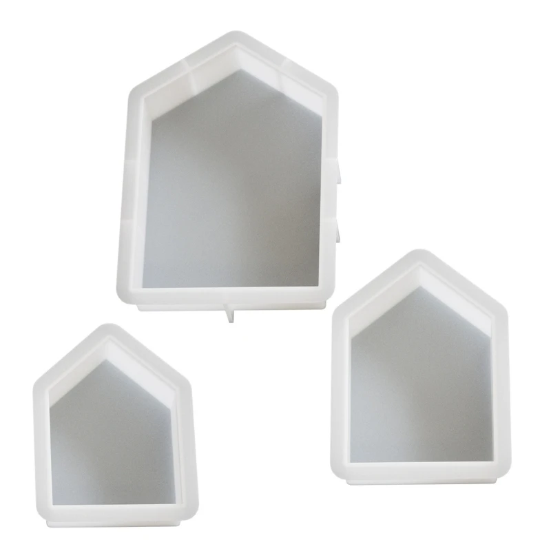 Epoxy Resin Silicone Mould Geometric Bookend Mould Home Decoration Making Mould