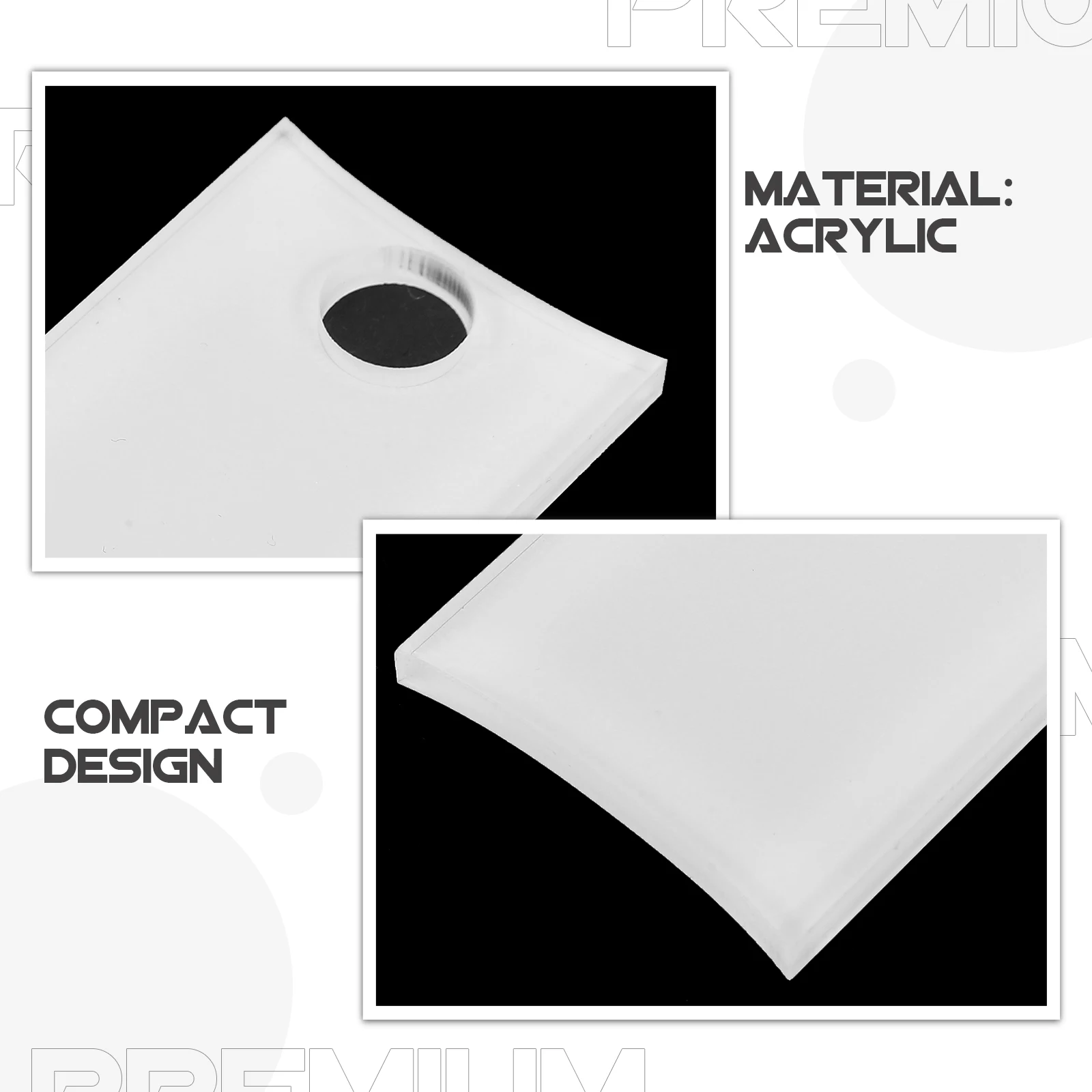 

6 Pcs Bottle Cap Decorative Sheet Accessory Caps for Crafts Sublimation Decoration Printable